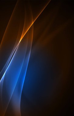 Vektör Kutup ışıkları kavramı arka plan