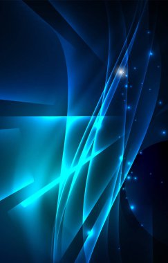 Vektör Kutup ışıkları kavramı arka plan