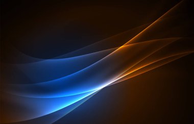 Vektör Kutup ışıkları kavramı arka plan