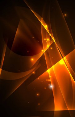 Vektör Kutup ışıkları kavramı arka plan