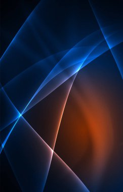 Vektör Kutup ışıkları kavramı arka plan