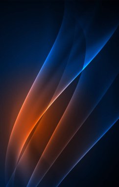 Vektör Kutup ışıkları kavramı arka plan