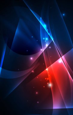 Vektör Kutup ışıkları kavramı arka plan