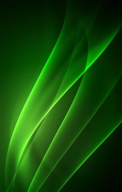 Vektör Kutup ışıkları kavramı arka plan