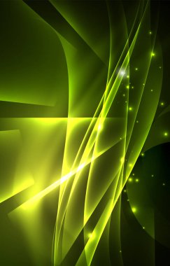 Vektör Kutup ışıkları kavramı arka plan