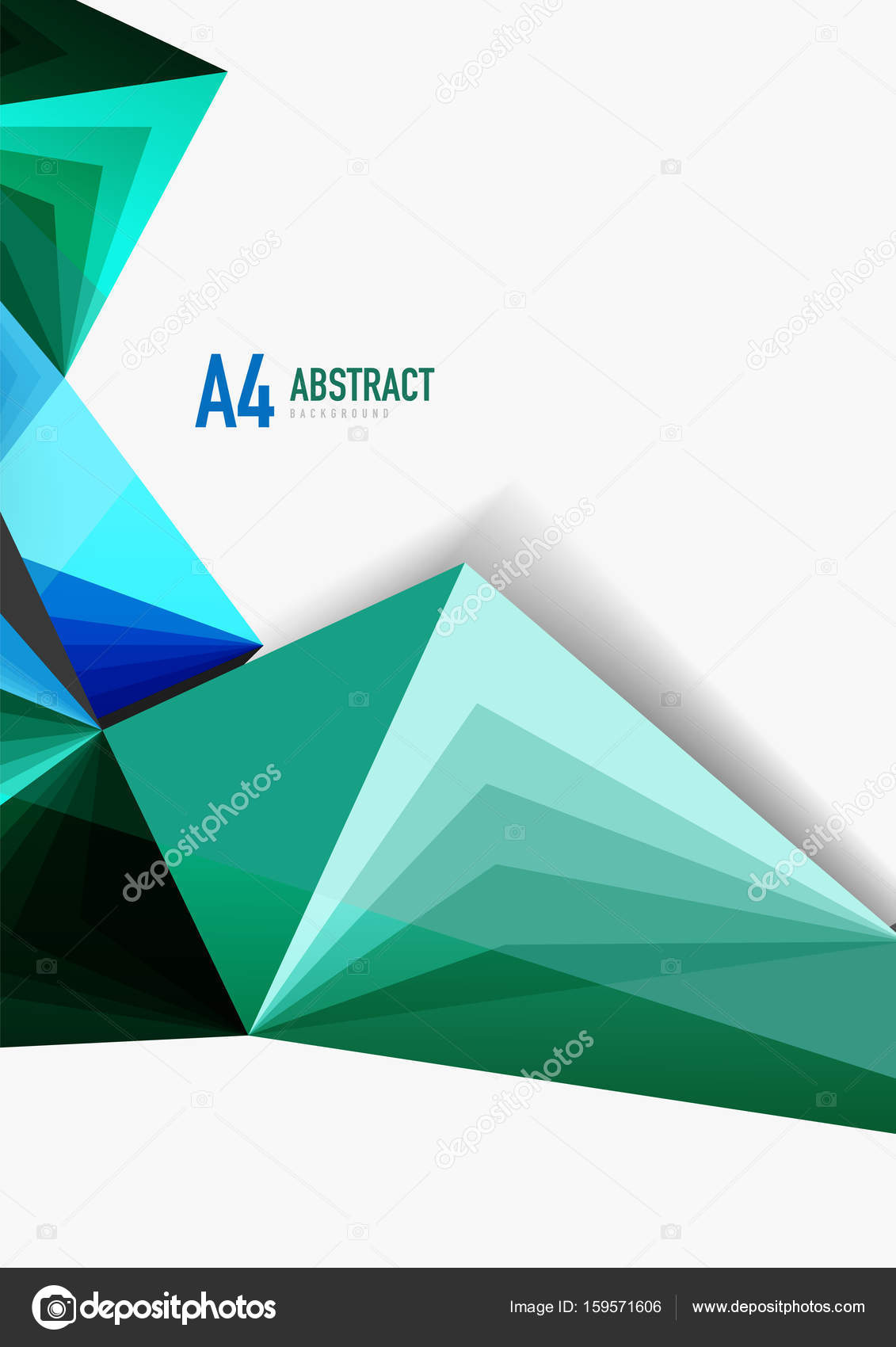 vector low poly style 3d triangle line stock vector akomov