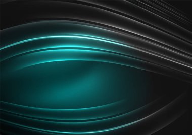 parlayan futuristik çizgiler