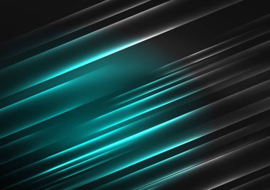 parlayan futuristik çizgiler