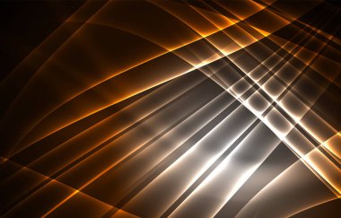 Vektör Kutup ışıkları kavramı arka plan