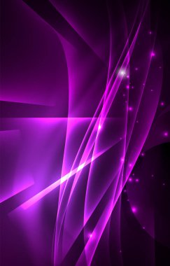 Vektör Kutup ışıkları kavramı arka plan