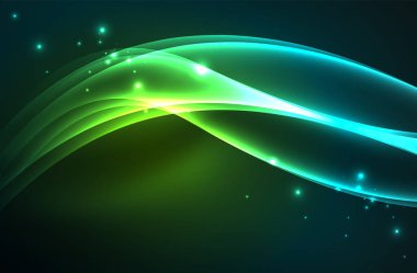 Parlayan dalga vektör, duman