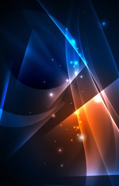 Vektör Kutup ışıkları kavramı arka plan