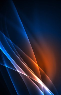 Vektör Kutup ışıkları kavramı arka plan