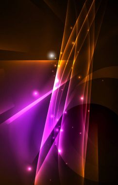 Vektör Kutup ışıkları kavramı arka plan