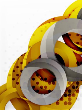 Daire arka plan tasarımı