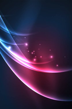 Parlayan dalga vektör, duman