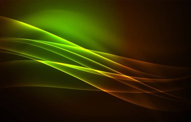 Vektör Kutup ışıkları kavramı arka plan