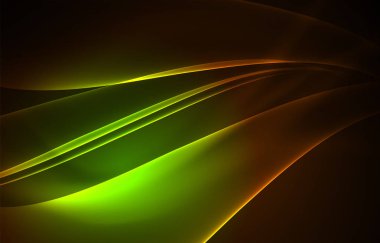 Vektör Kutup ışıkları kavramı arka plan