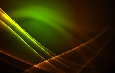 Vektör Kutup ışıkları kavramı arka plan