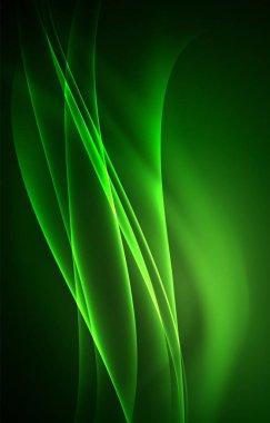 Vektör Kutup ışıkları kavramı arka plan