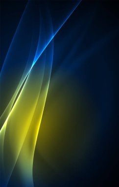 Vektör Kutup ışıkları kavramı arka plan