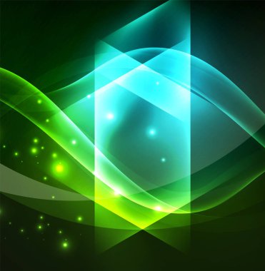 Parlayan geometrik şekiller
