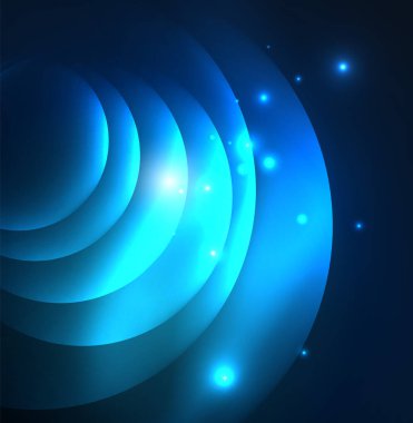 Parlayan geometrik şekiller