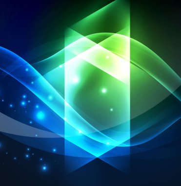 Parlayan geometrik şekiller