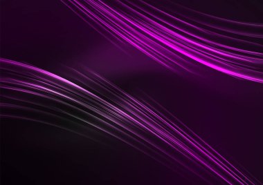 parlayan futuristik çizgiler