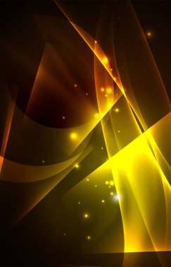 Vektör Kutup ışıkları kavramı arka plan