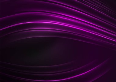 parlayan futuristik çizgiler