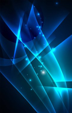 Vektör Kutup ışıkları kavramı arka plan