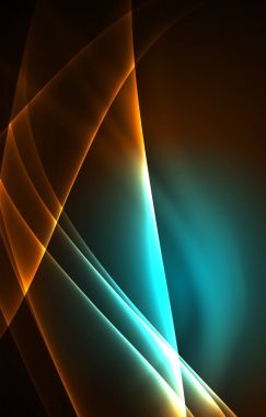 Vektör Kutup ışıkları kavramı arka plan