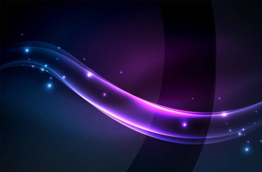 Parlayan dalga vektör, duman