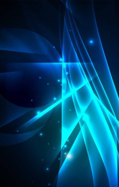 Vektör Kutup ışıkları kavramı arka plan