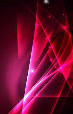 Vektör Kutup ışıkları kavramı arka plan