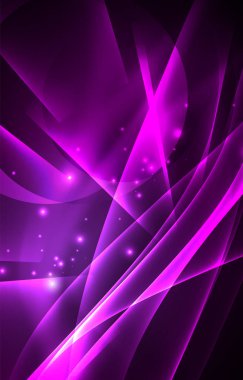 Vektör Kutup ışıkları kavramı arka plan