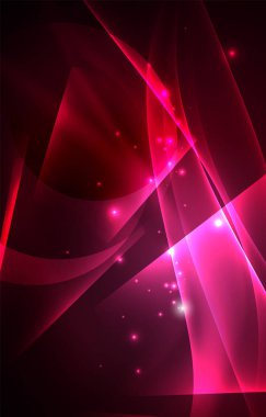 Vektör Kutup ışıkları kavramı arka plan