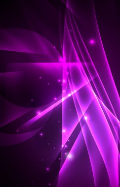 Vektör Kutup ışıkları kavramı arka plan