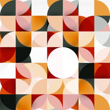 Modern geometrik arka plan daire