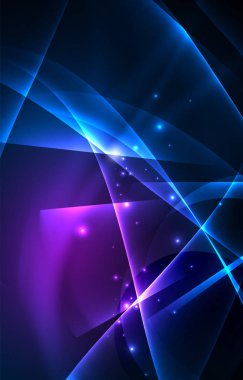 Vektör Kutup ışıkları kavramı arka plan