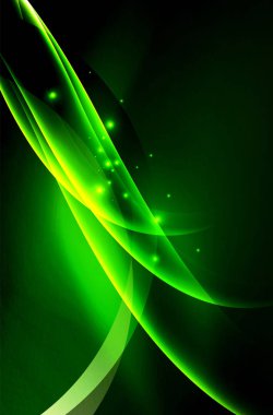 Parlayan dalga vektör, duman