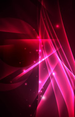 Vektör Kutup ışıkları kavramı arka plan