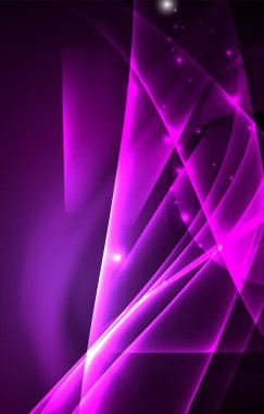 Vektör Kutup ışıkları kavramı arka plan