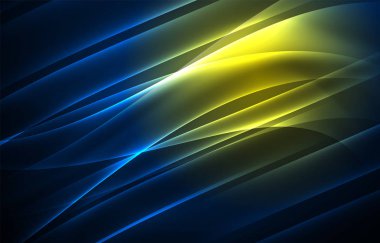 Vektör Kutup ışıkları kavramı arka plan