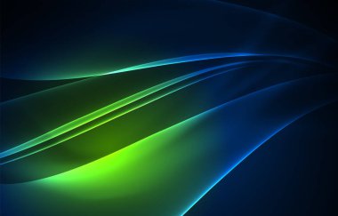 Vektör Kutup ışıkları kavramı arka plan