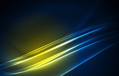 Vektör Kutup ışıkları kavramı arka plan