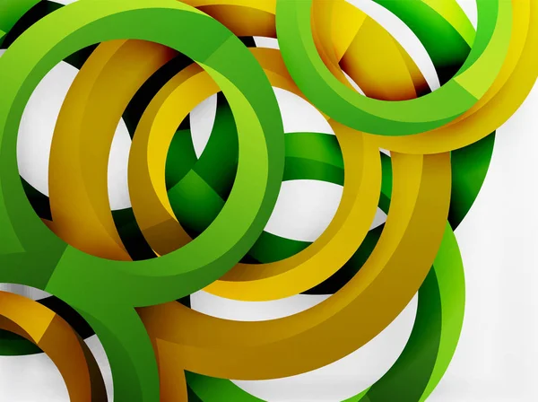 Vektör 3d yüzük tasarım arka plan