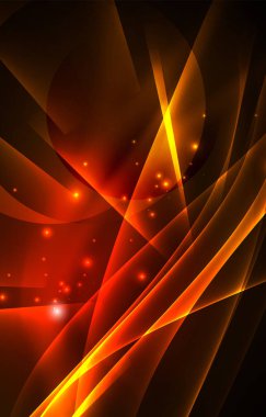 Vektör Kutup ışıkları kavramı arka plan