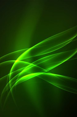 Parlayan dalga vektör, duman